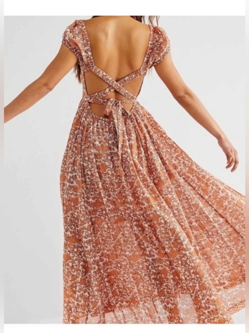 Free People Ultraviolet dress Tea combo